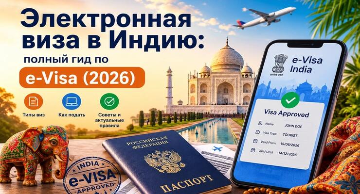 Электронная виза в Индию: полный гид по e-Visa (2026)