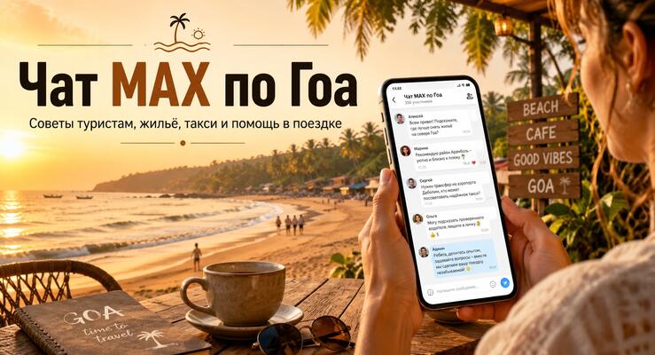 Чат МАКС по Гоа: помощь туристам, ответы и советы по Индии