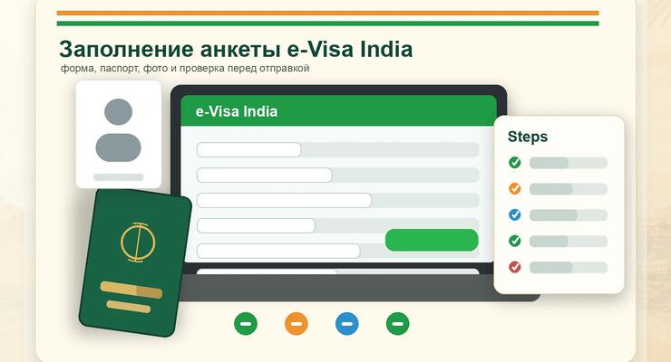 Анкета e-Visa India: как заполнить правильно