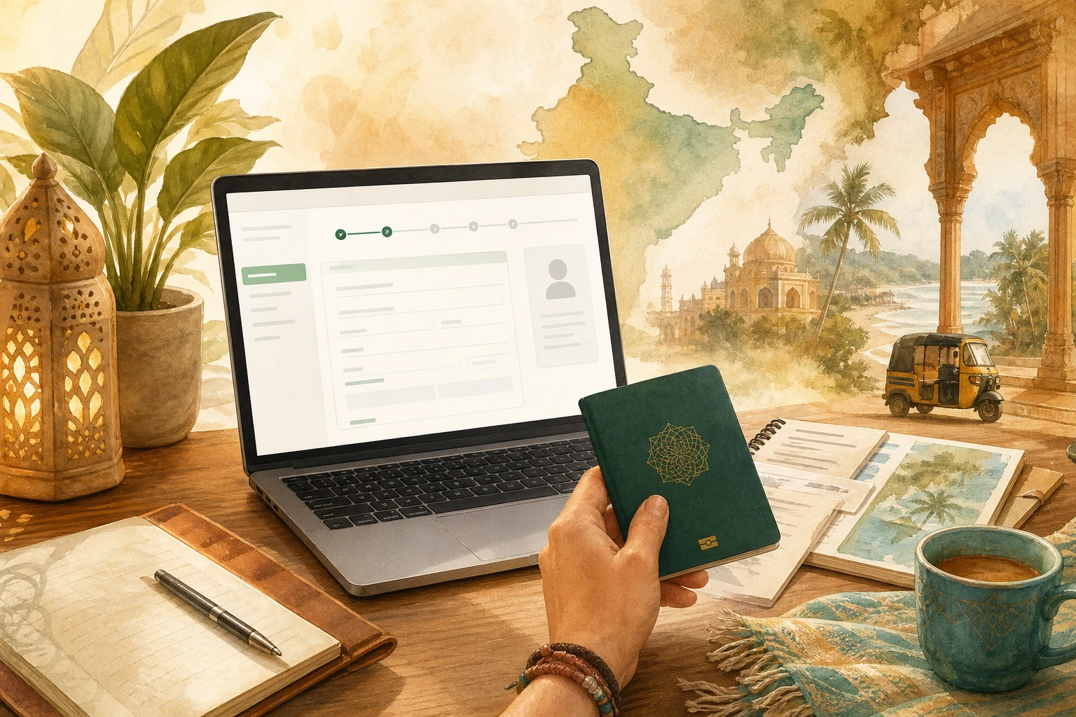 Виза в Индию онлайн: анкета, паспорт и подготовка документов для e-Visa India